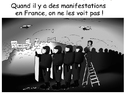 Manifestations en France