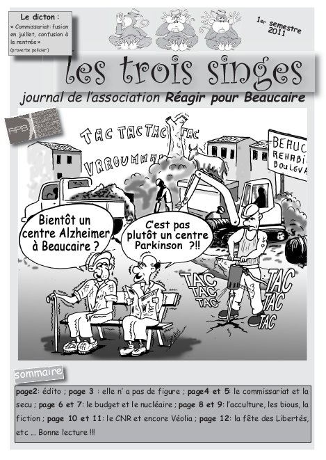 Les trois singes juillet 2011 par RPB